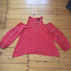 Cut out shoulder blouse!